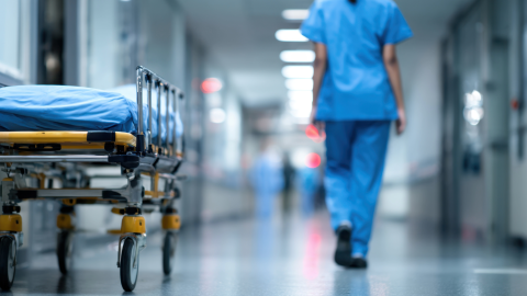 Hospital emergency department staff