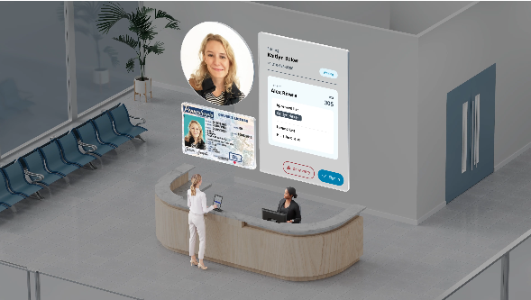 Healthcare visitor screening and entryway security helping medical facilities identify high-risk individuals and control access
